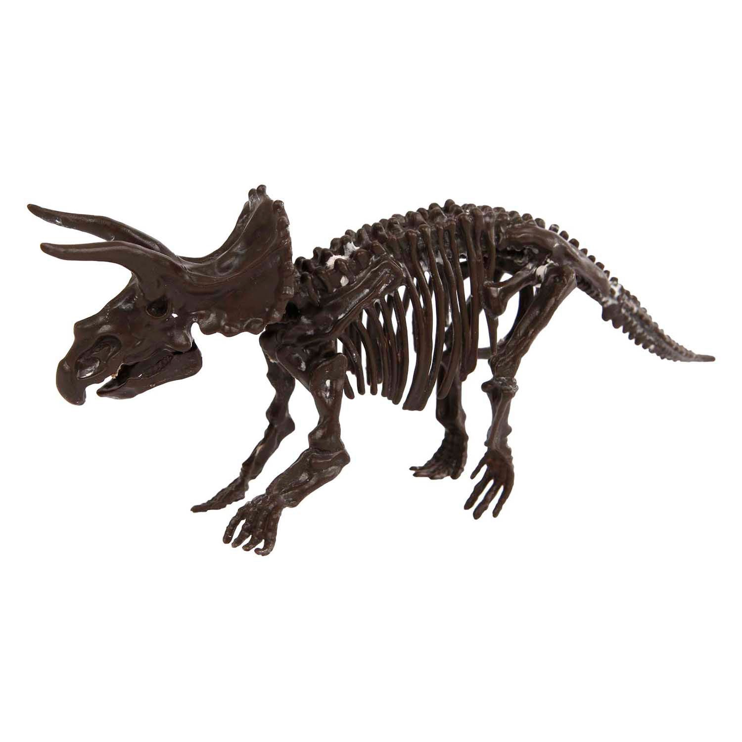 DinoWorld Fossil Heels Puzzle mit zusätzlicher Dinosaurierfigur