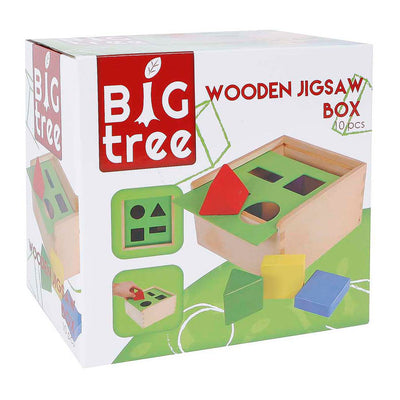 Big Tree Form Eintopf Holz Quadrat