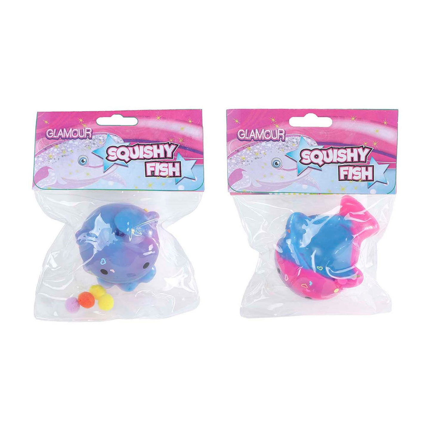 Glamouröser Squishy-Wal mit Glitzer
