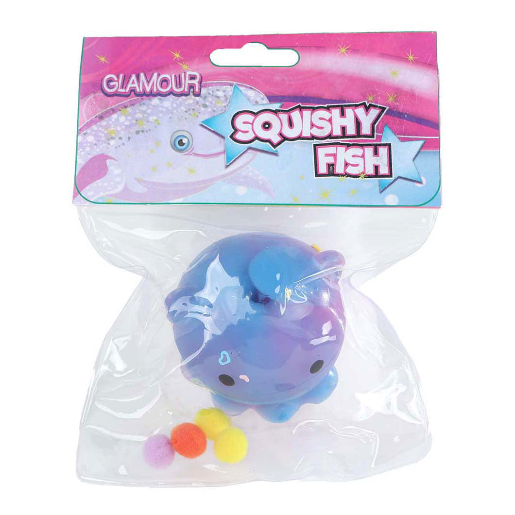 Glamouröser Squishy-Wal mit Glitzer