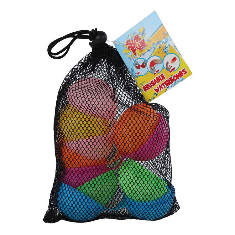 Sun Fun wiederverwendbarer Wasserballons 6 cm, 6st.