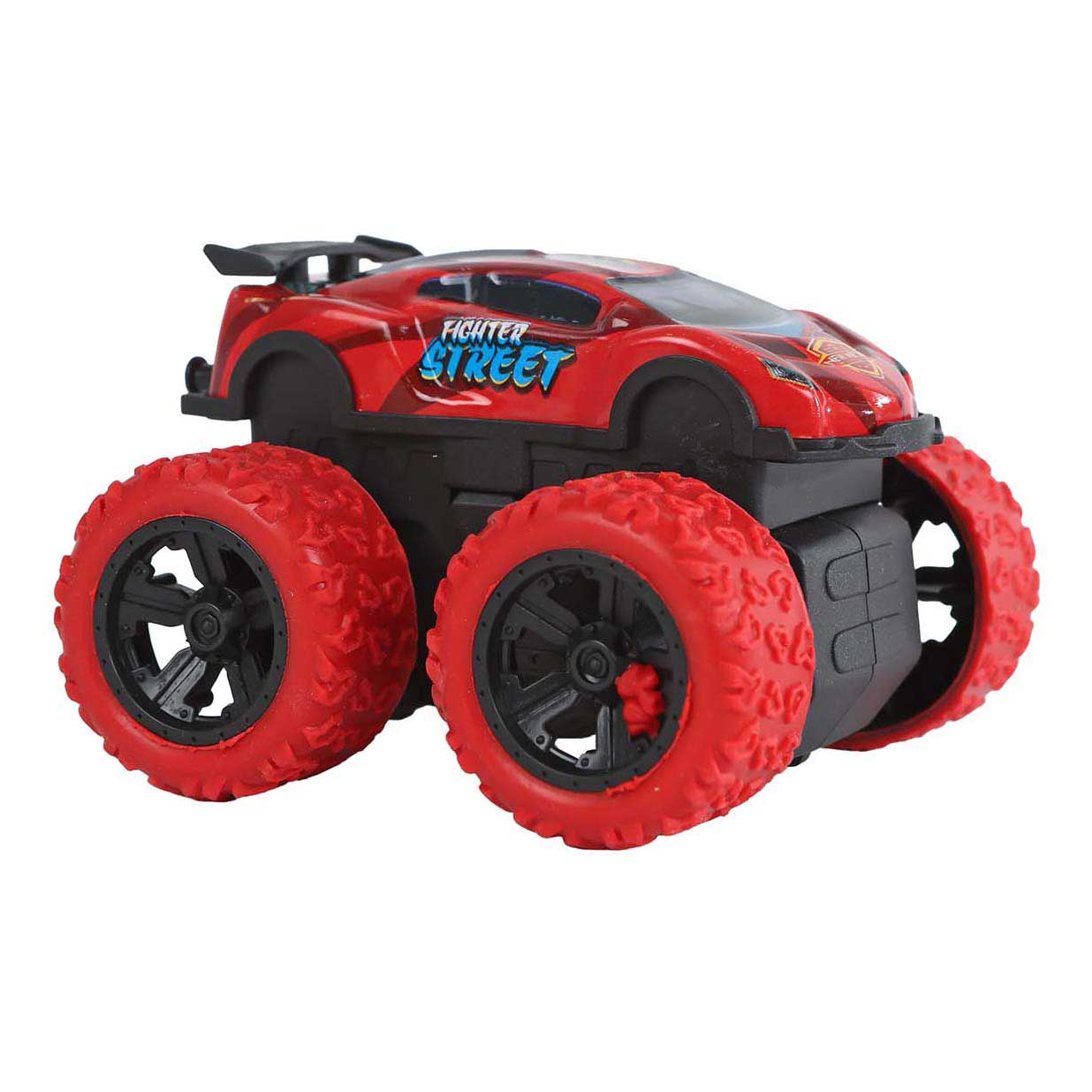 Roadblasters Bigfoot-Spinnauto aus Druckguss mit Reibung
