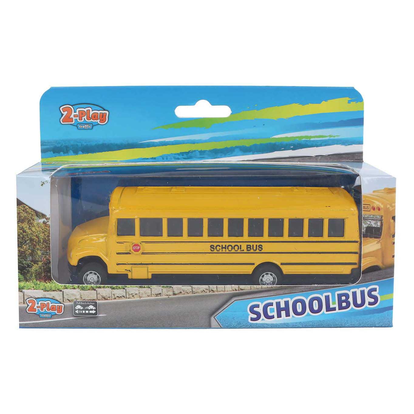 2-teiliger amerikanischer Schulbus-Rückzug – 14 cm