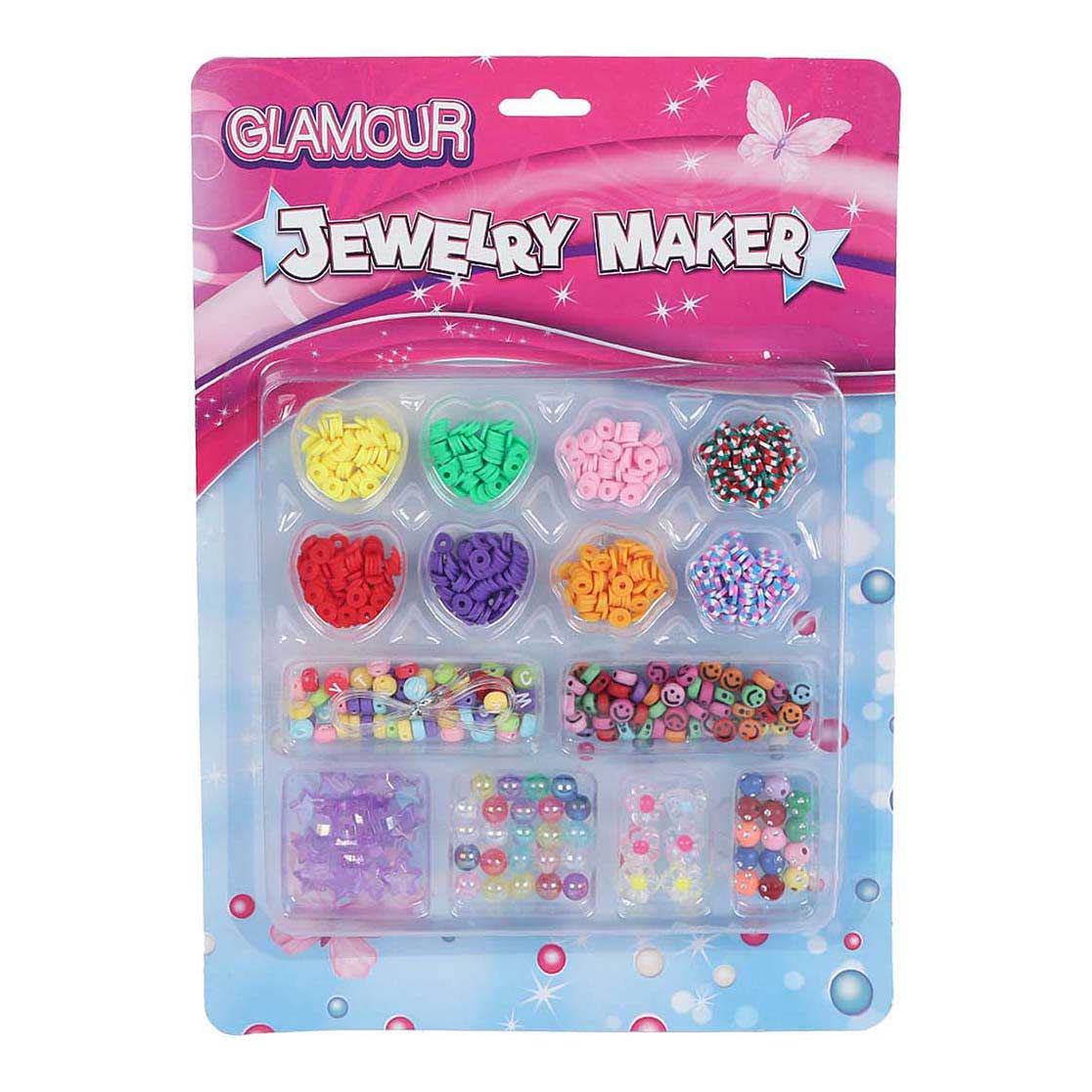 Glamour-Perlenset mit Faden