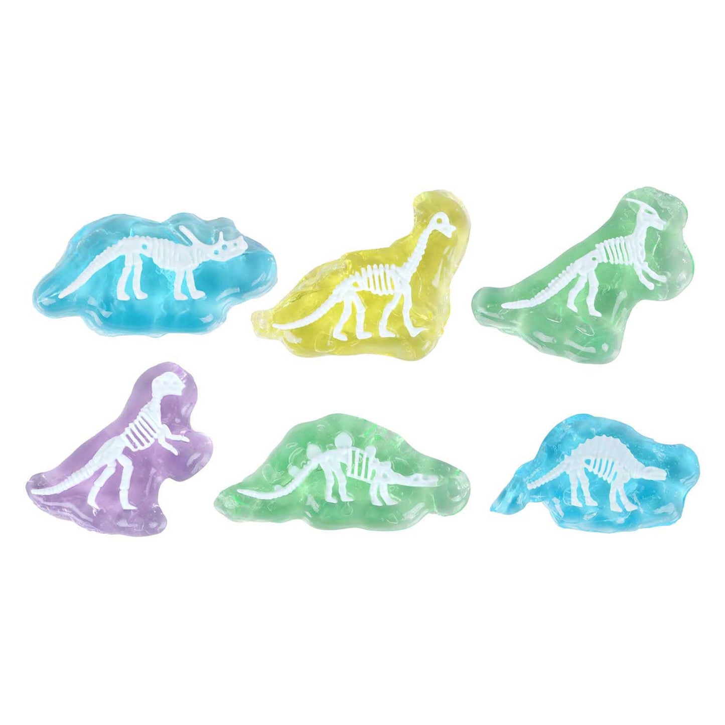 Dinoworld-Skelett mit Dinosaurierschleim