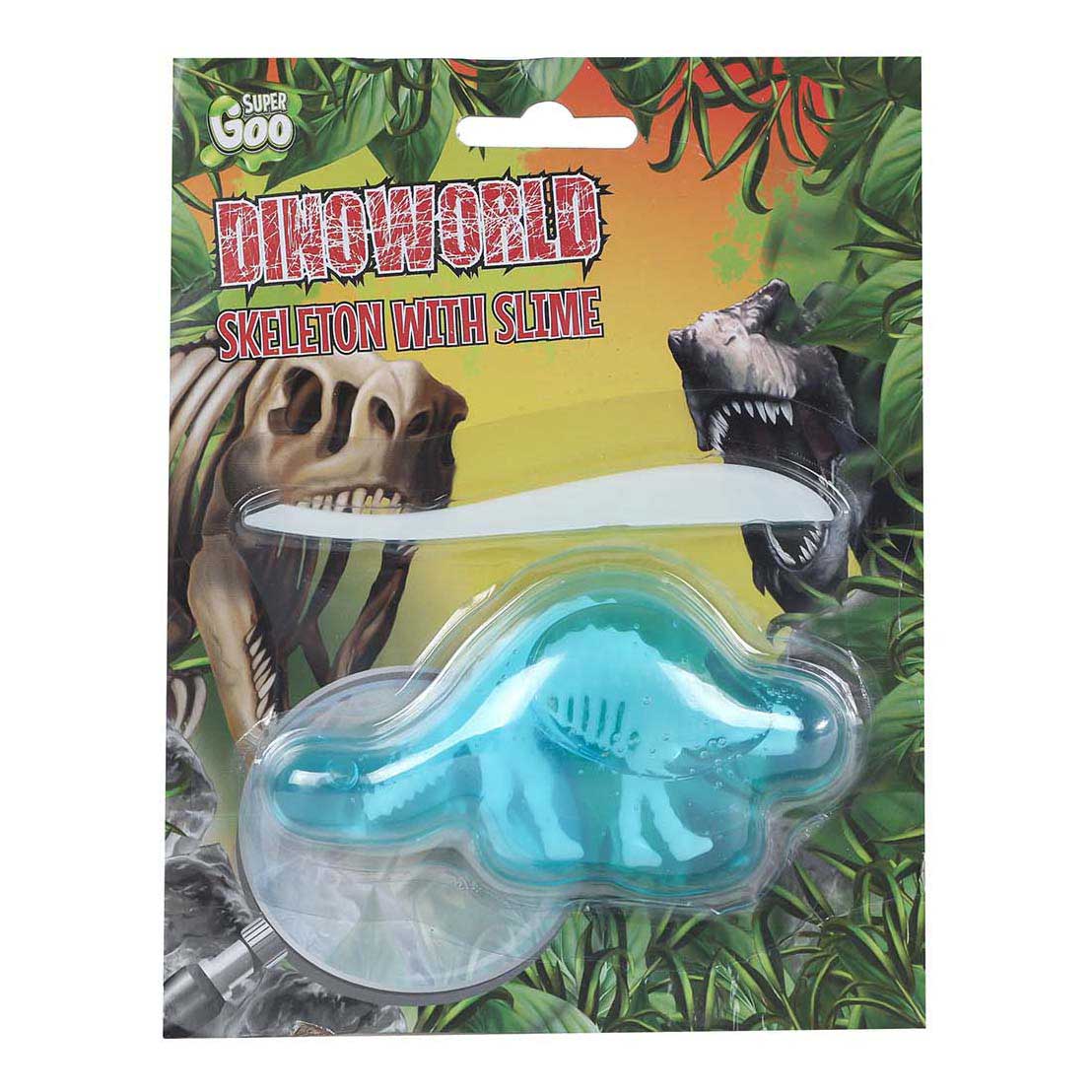 Dinoworld-Skelett mit Dinosaurierschleim