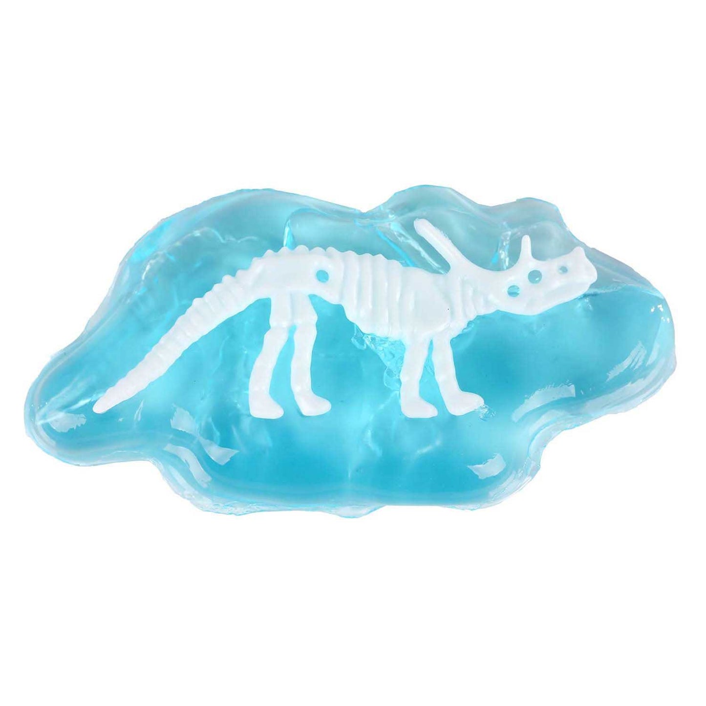 Dinoworld-Skelett mit Dinosaurierschleim