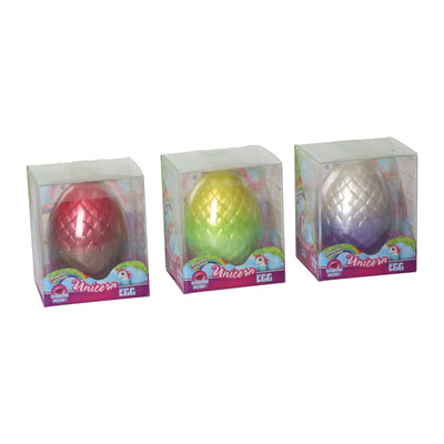 Einhorn-Ei mit wachsendem Einhorn und Diamant – 8 cm