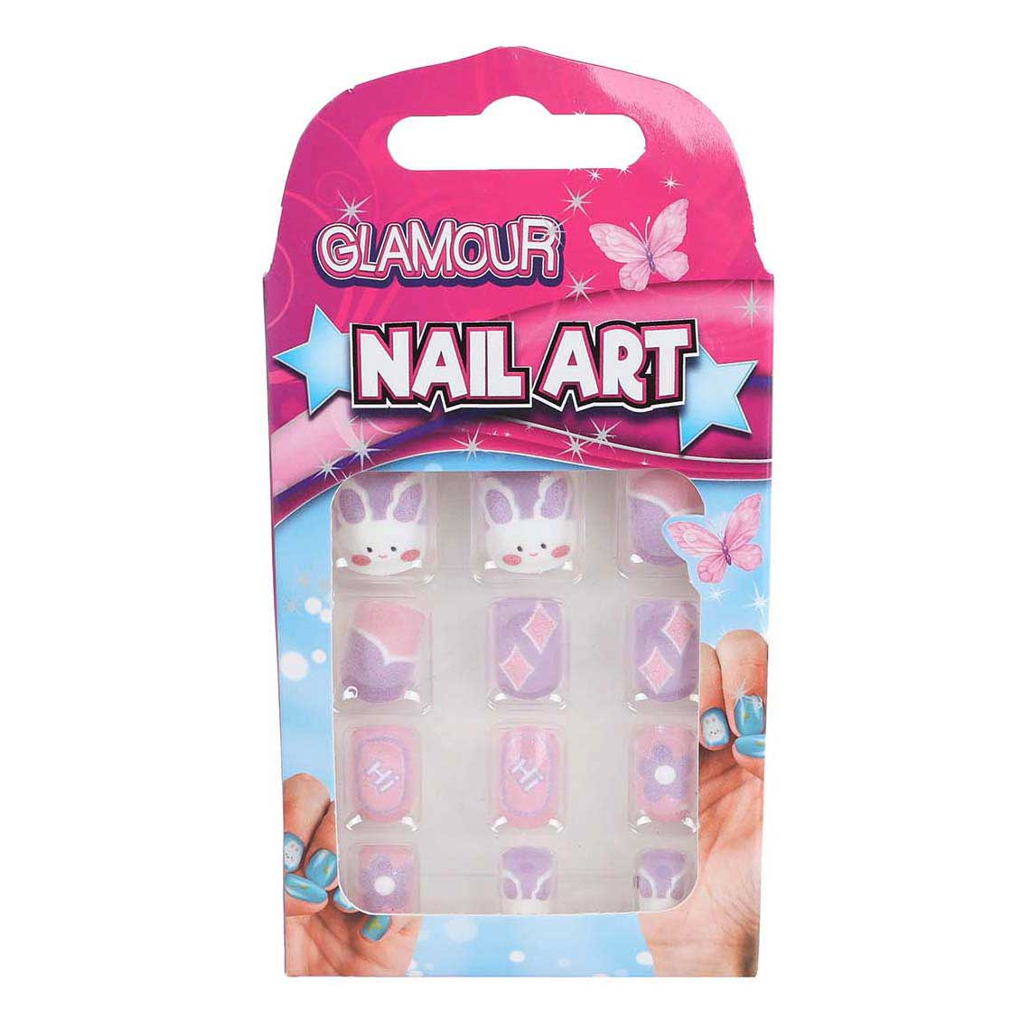 Glamour Kunstnägel, 12 Stk.