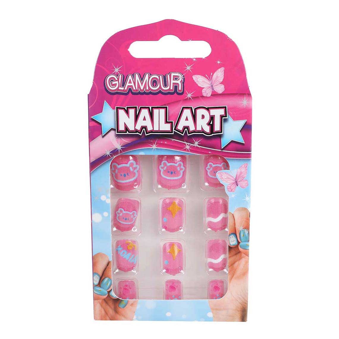 Glamour Kunstnägel, 12 Stk.