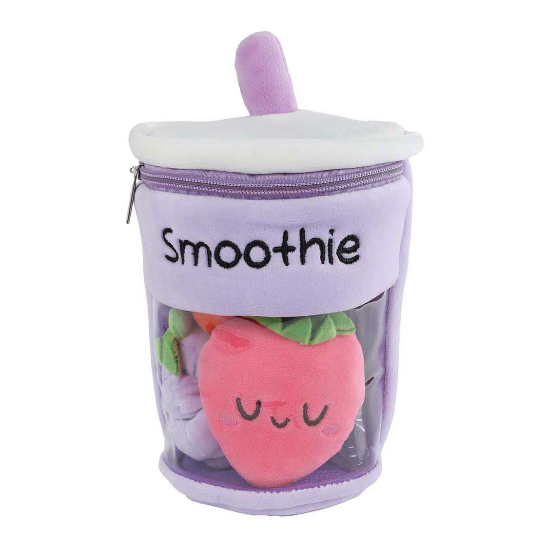 Flauschiger Menü-Plüsch-Smoothie mit Früchten – 20 cm