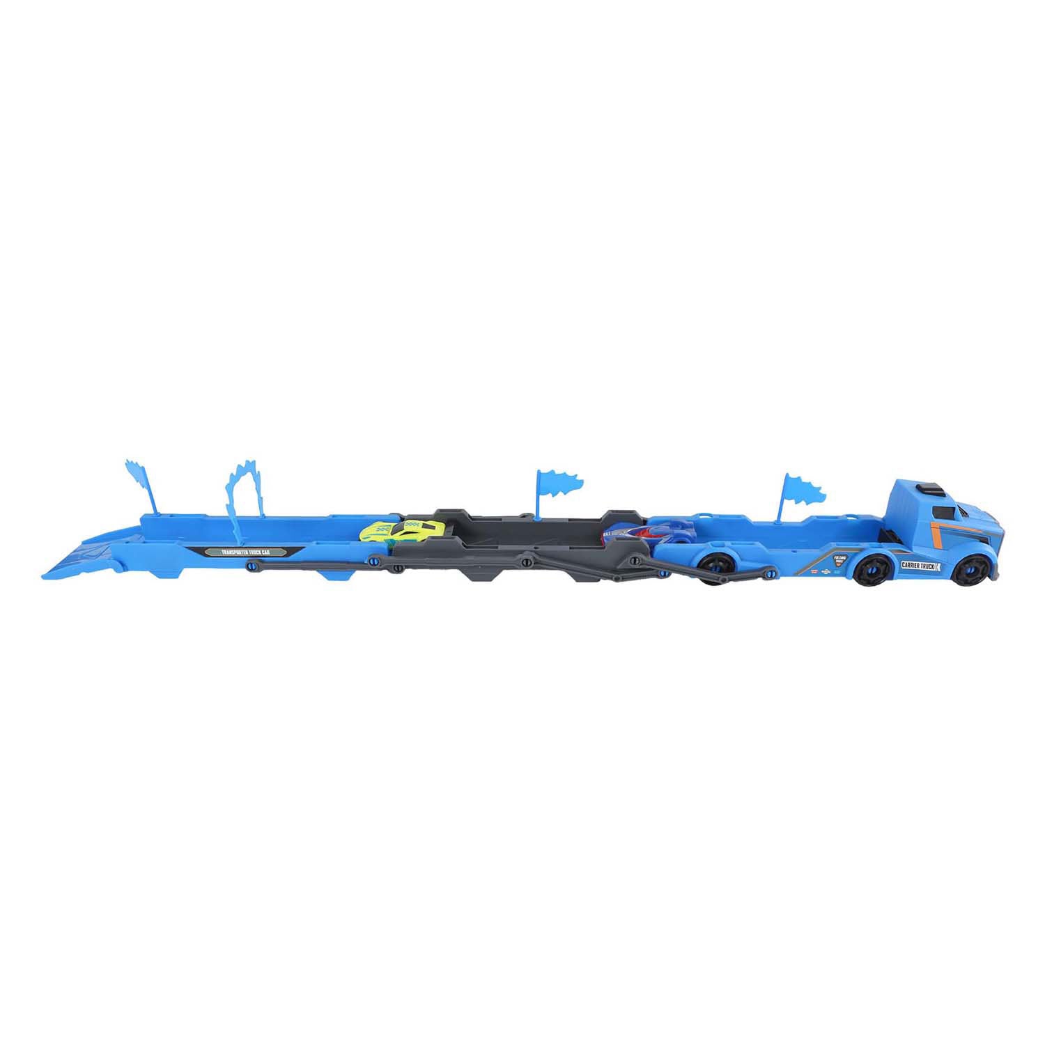 Roadblasters-Truck mit 2 Autos – Startfunktion