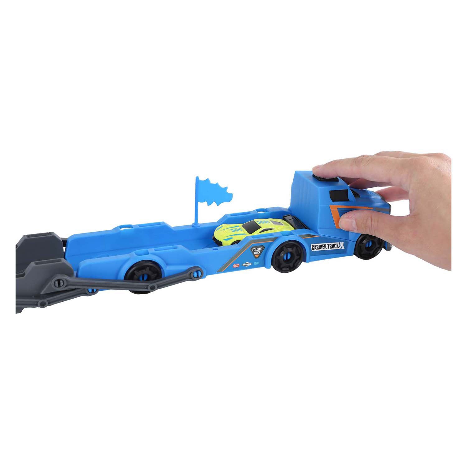 Roadblasters-Truck mit 2 Autos – Startfunktion