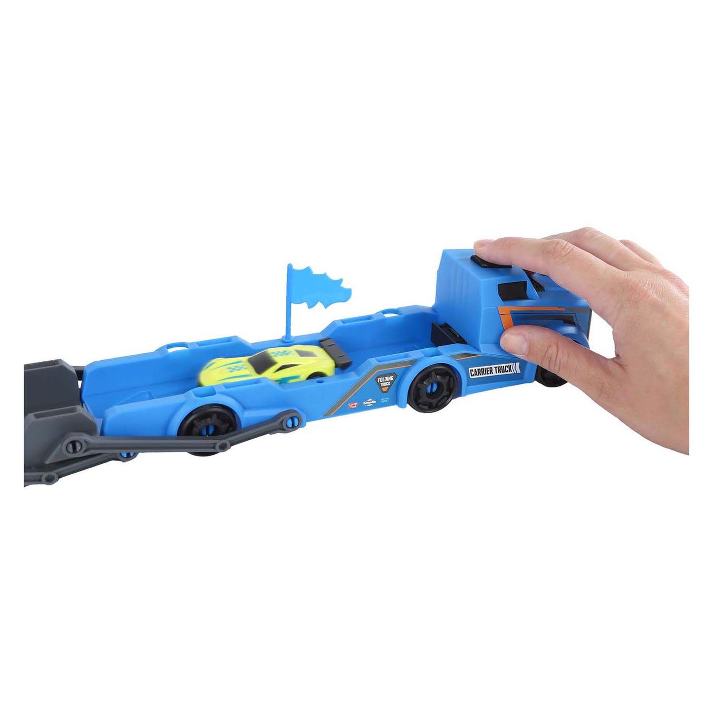 Roadblasters-Truck mit 2 Autos – Startfunktion