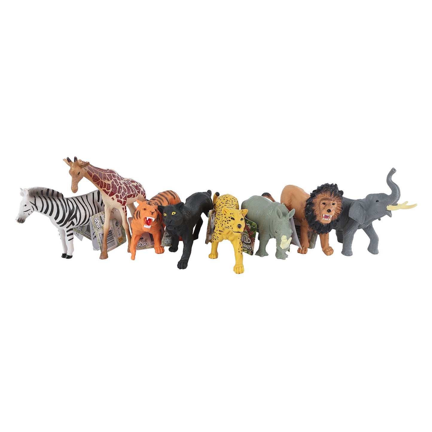 Dschungelexpedition Wildtiere - 8 Stk.