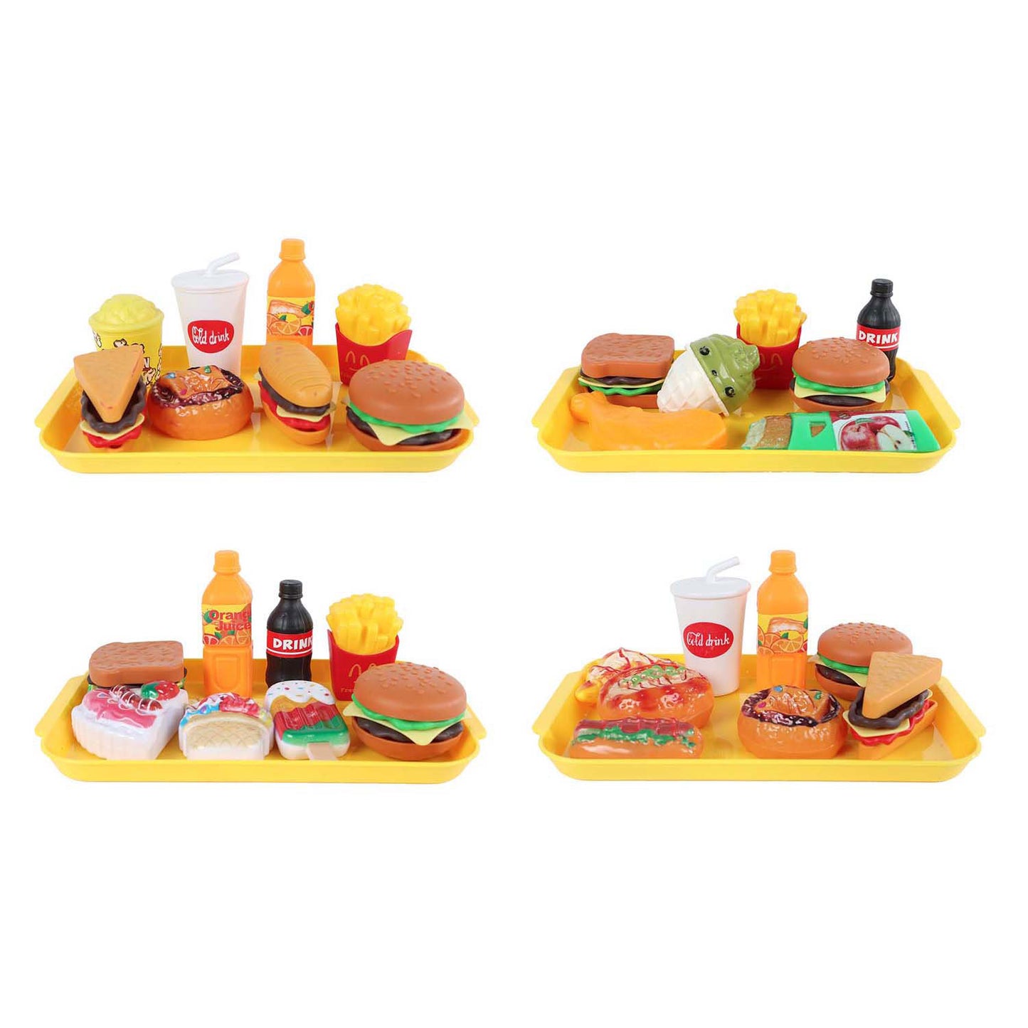 Fast-Food-Minimenü-Spielset
