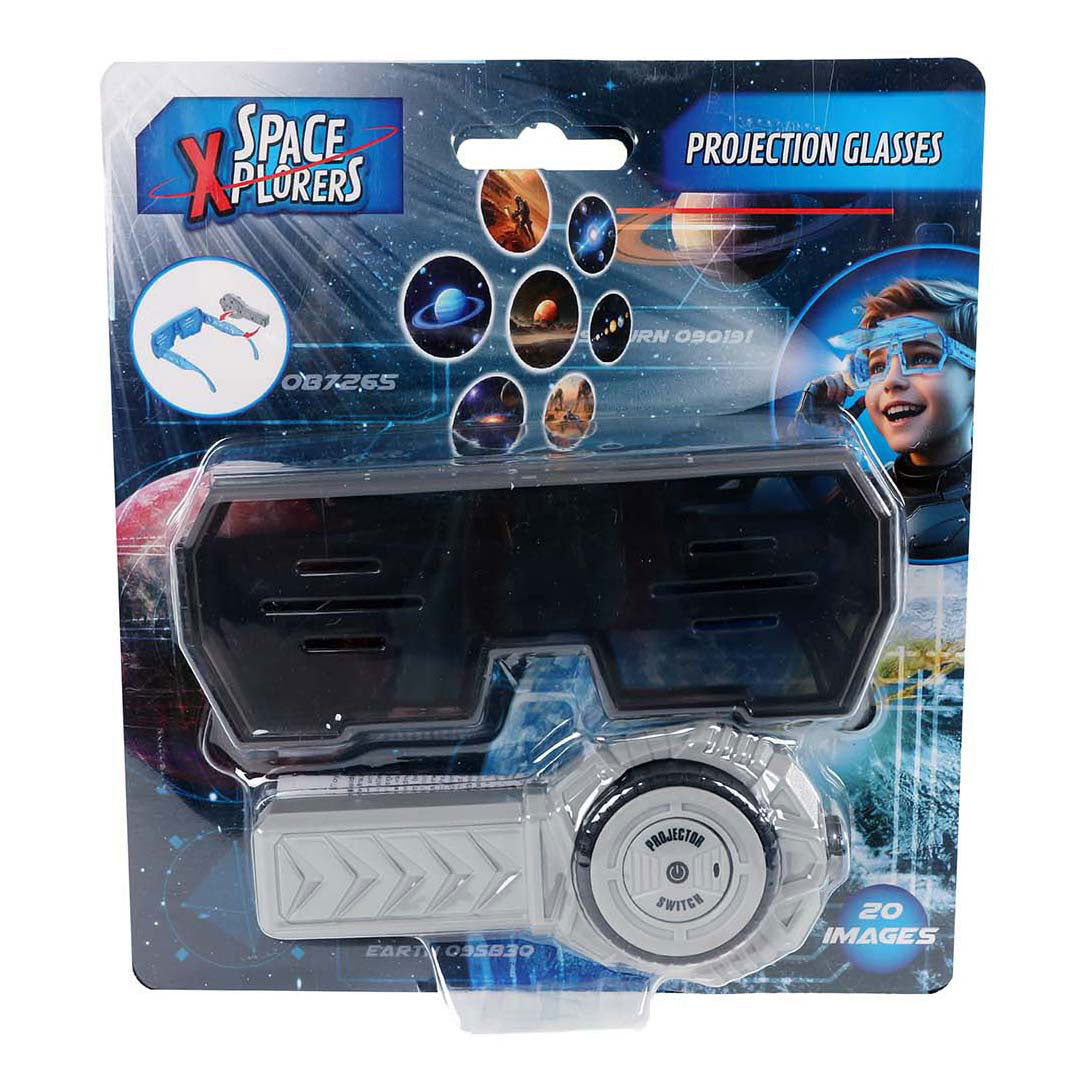 Space Explorers Projektorbrille mit 20 Bildern