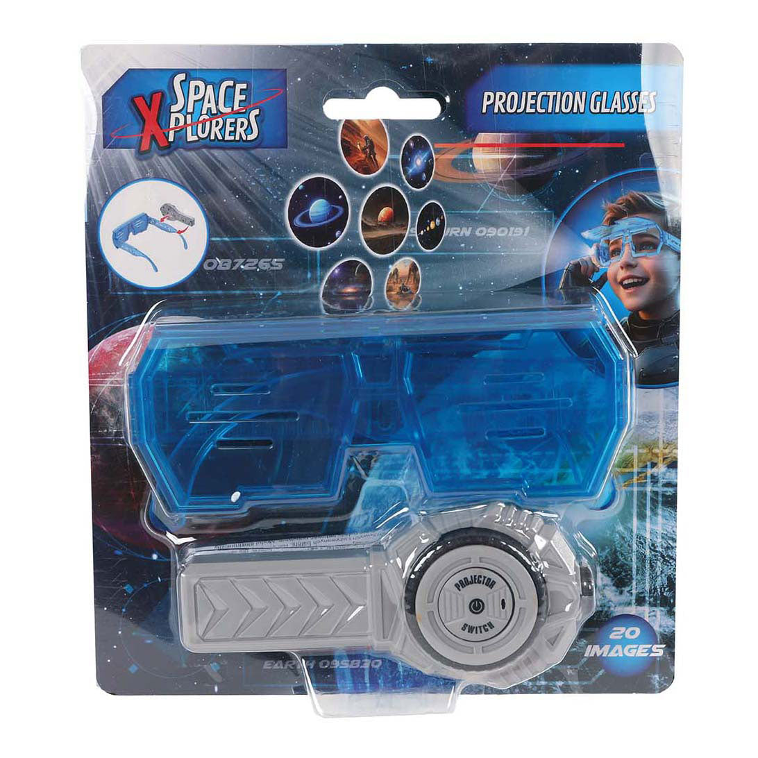 Space Explorers Projektorbrille mit 20 Bildern