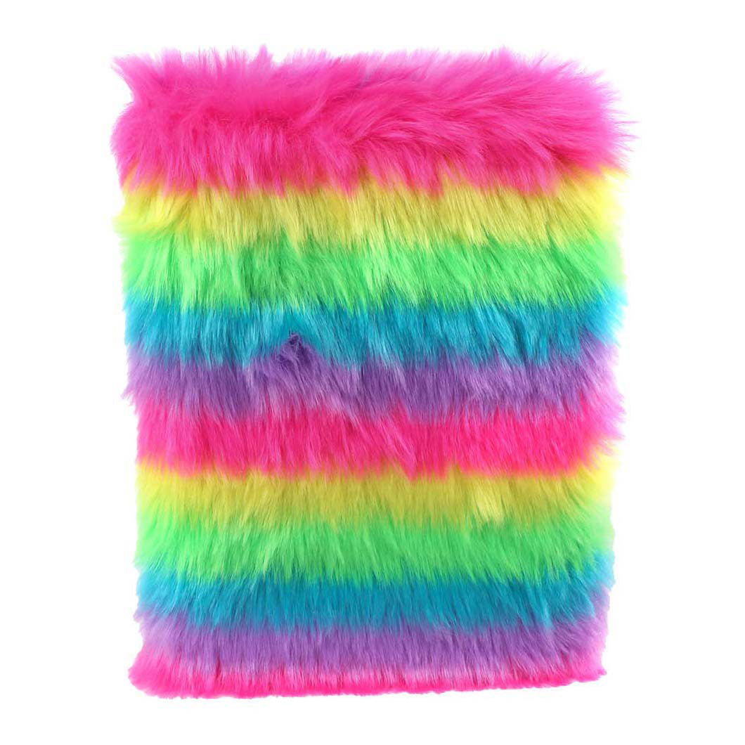 Flauschiges Glamour-Notizbuch A5 – 80 Seiten.