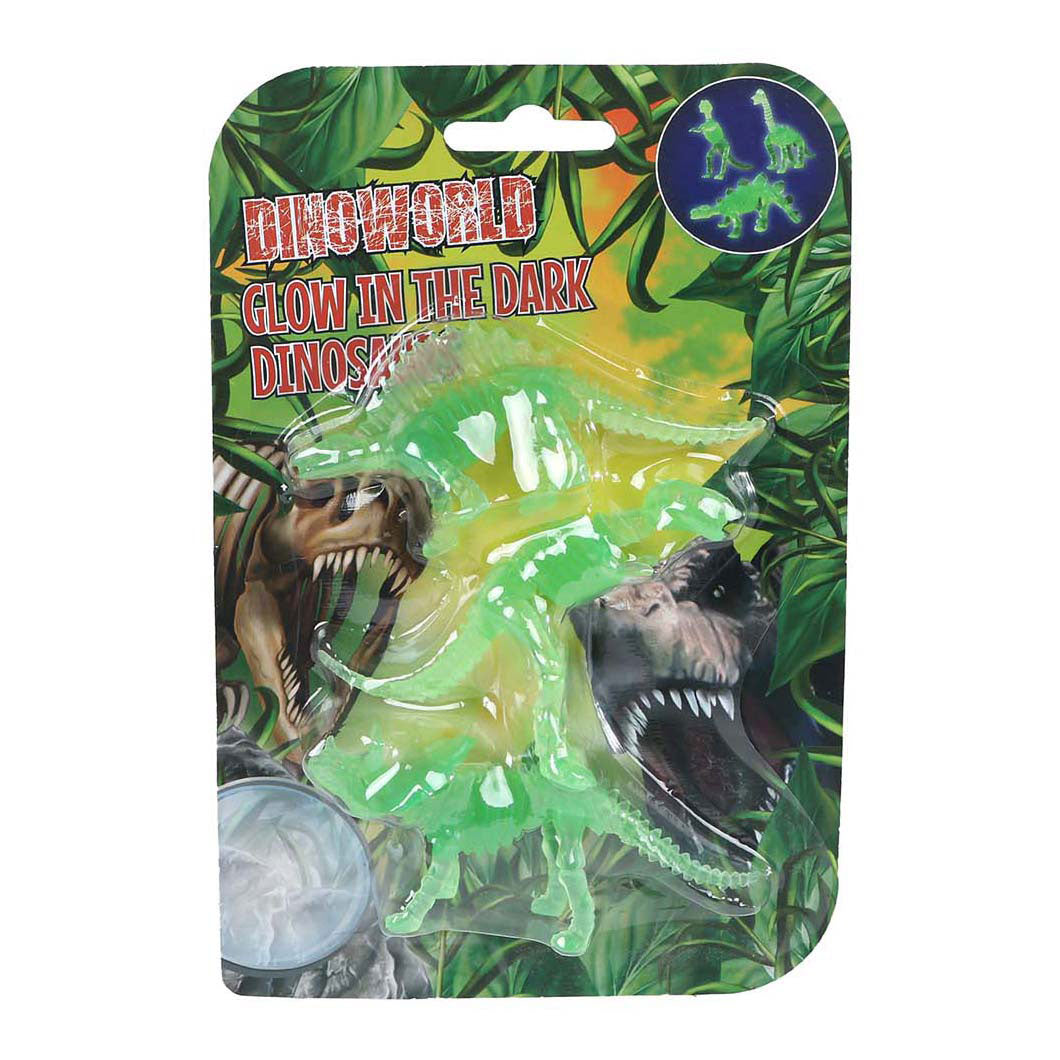 Dinoworld 3D Dinosaurier leuchten im Dunkeln - 3 Stk.