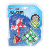 Denkspiele-Puzzle-Würfel-Set – 4-tlg. - afbeelding 2