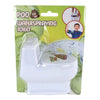 Kot-Toilette mit 10 cm hohem Kotwasseraustritt
