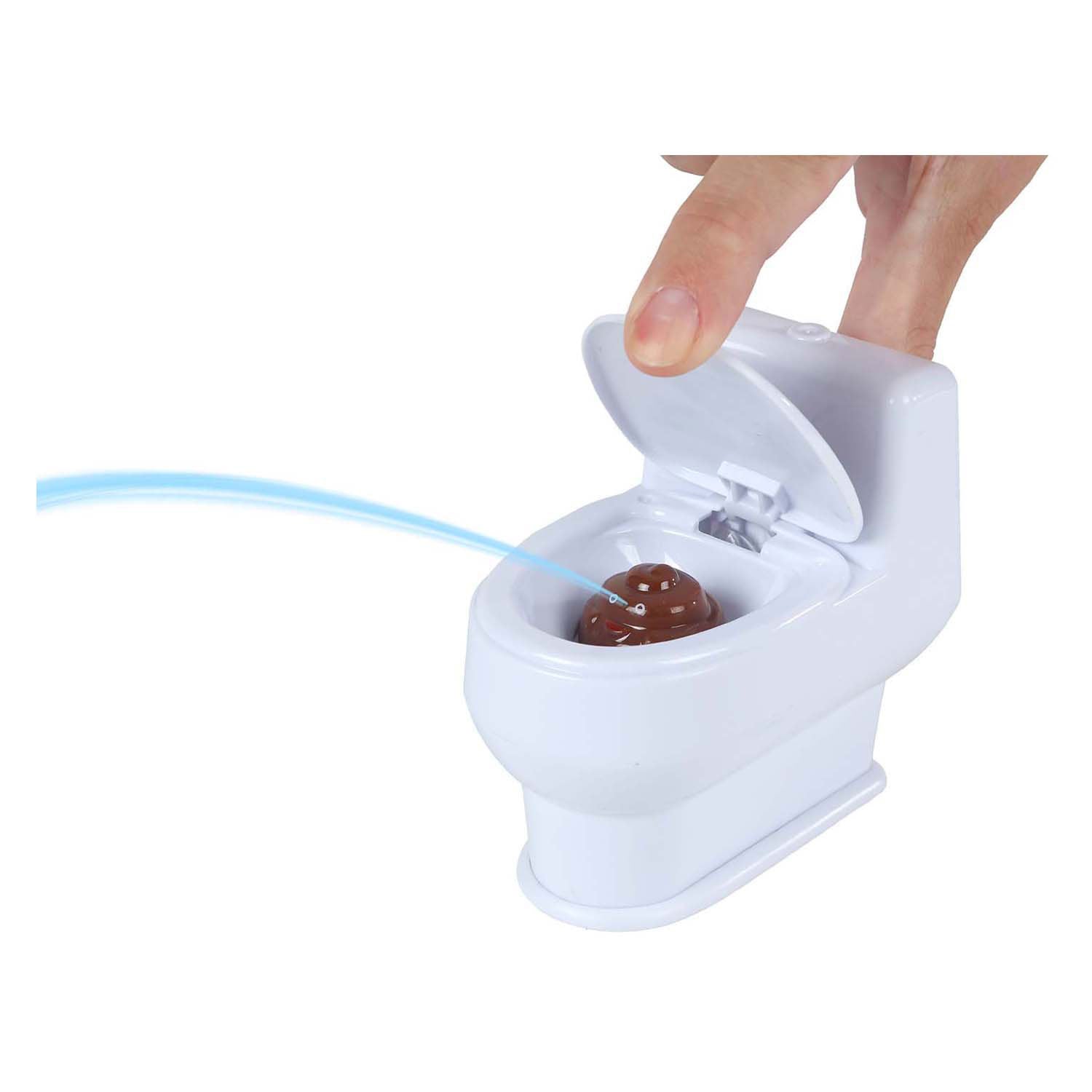 Kot-Toilette mit 10 cm hohem Kotwasseraustritt