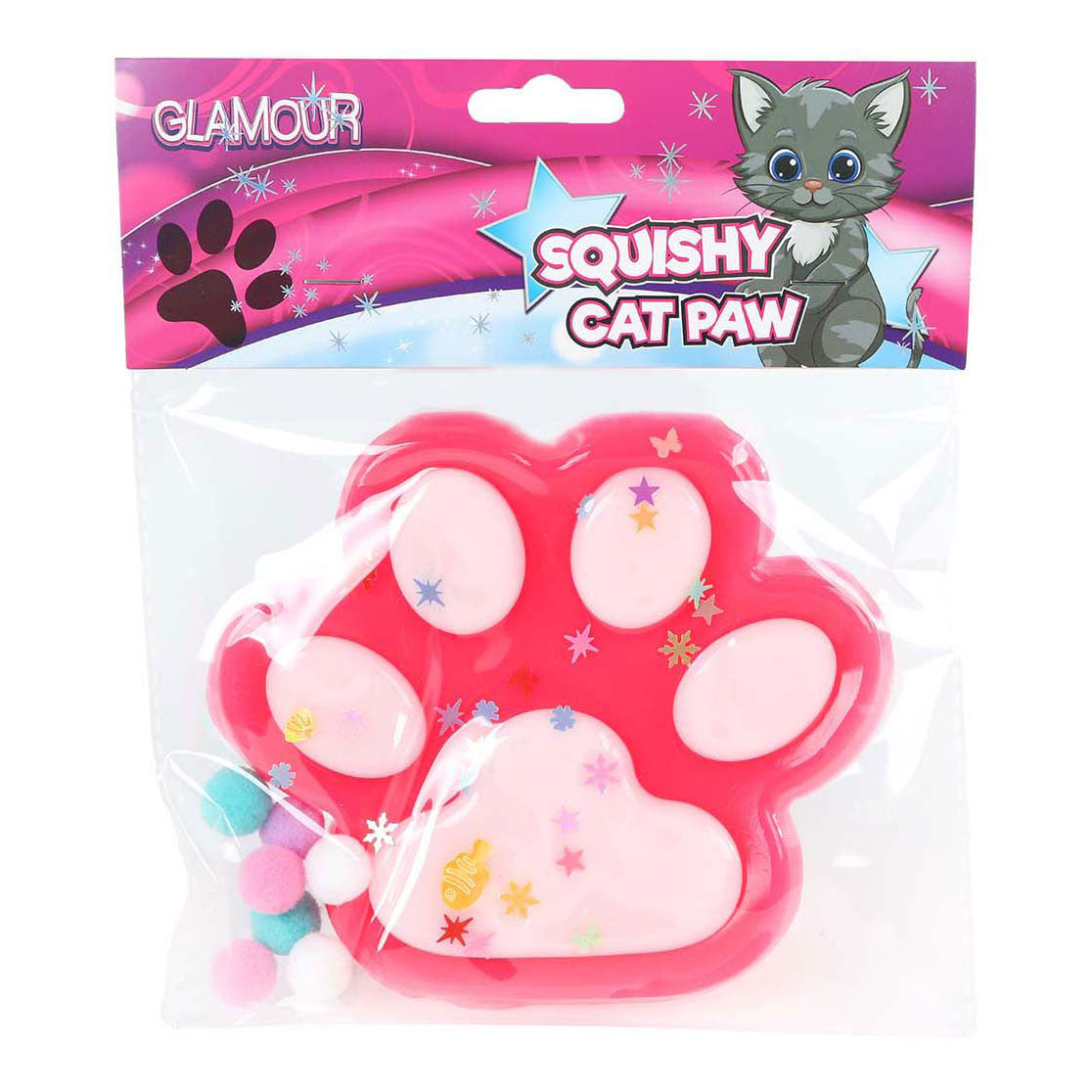Glamour Squishy Mega-Katzenpfote 12,5 cm