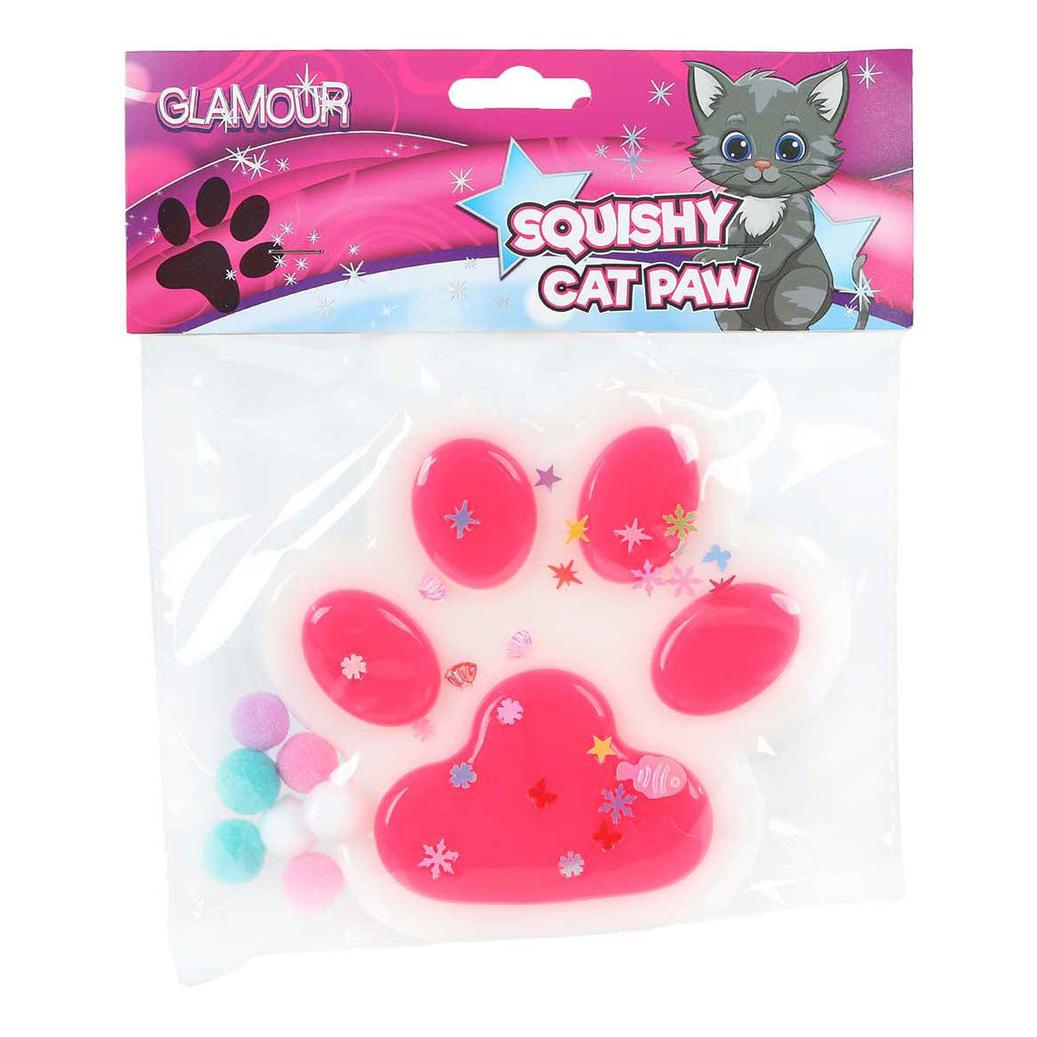 Glamour Squishy Mega-Katzenpfote 12,5 cm