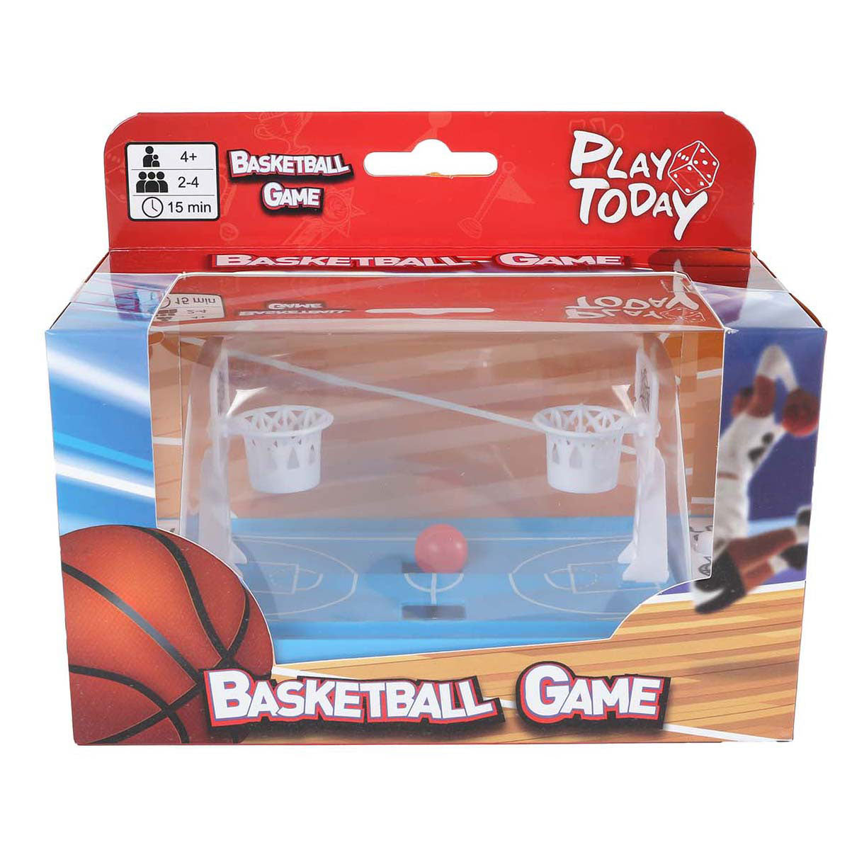 Spielen Sie noch heute ein Flipper-Basketballspiel – 16 x 7,5 cm