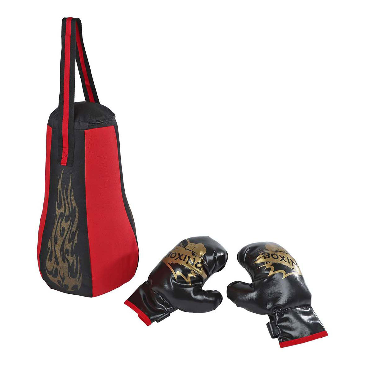 Gametime Boxsack mit Boxhandschuhen – 40 cm