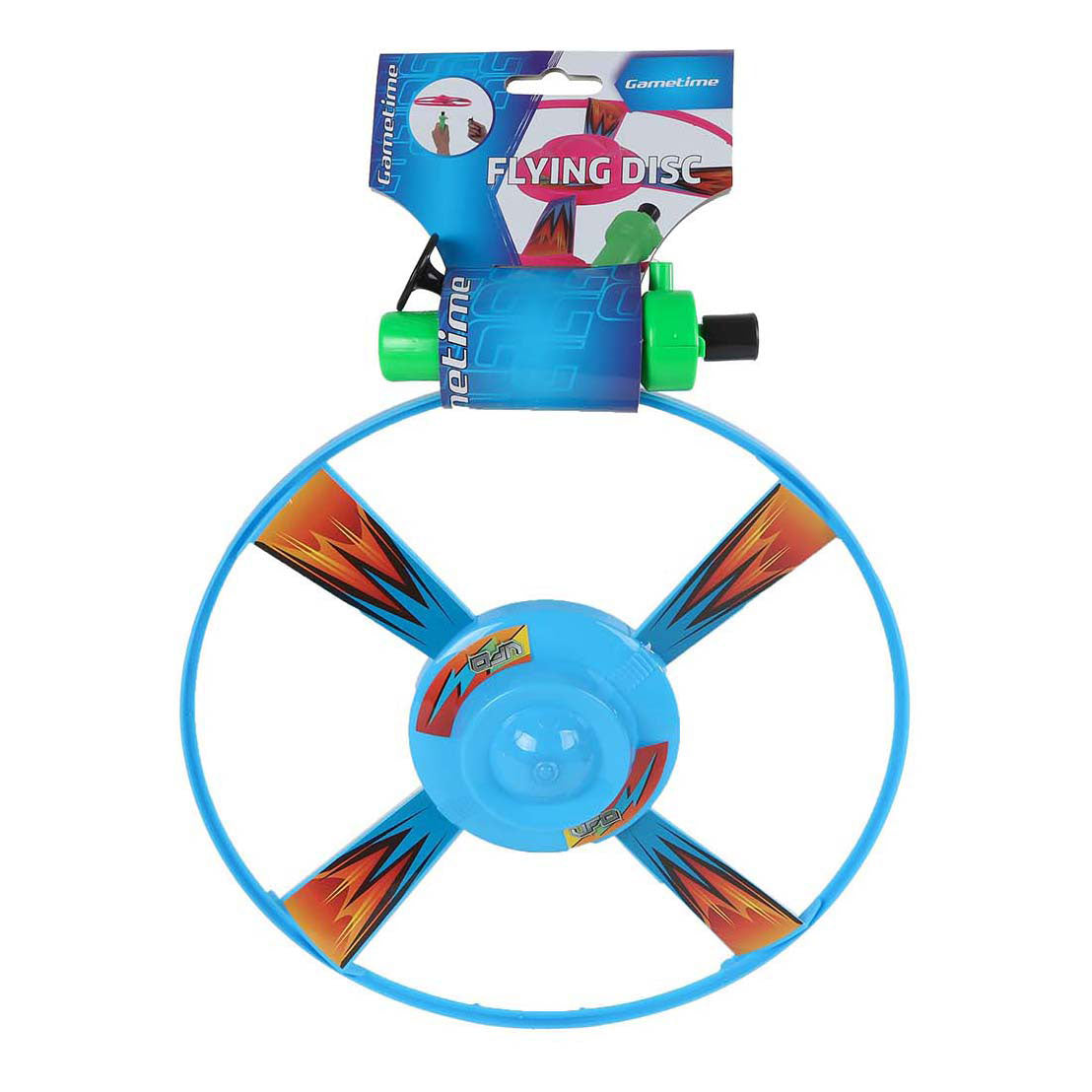 Gametime-Flugscheibe mit Kordelzug – 26 cm