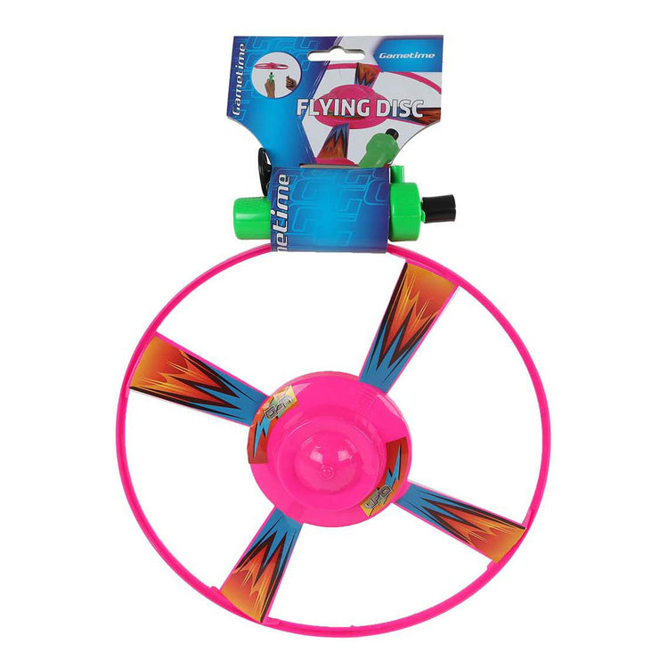 Gametime-Flugscheibe mit Kordelzug – 26 cm
