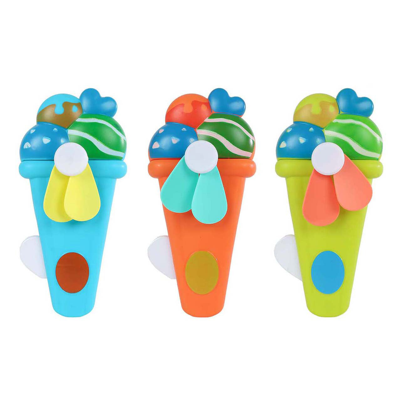 Handgefächertes Eis
