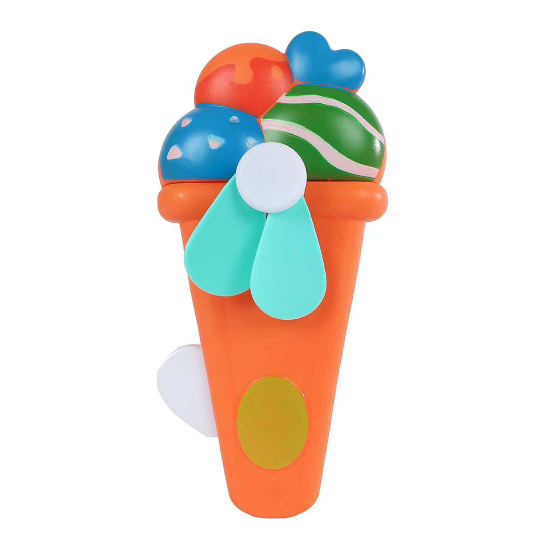 Handgefächertes Eis