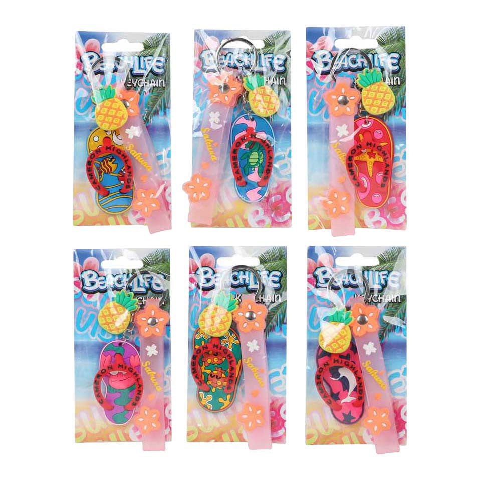 Schlüsselanhänger Strandspaß Flip Flop