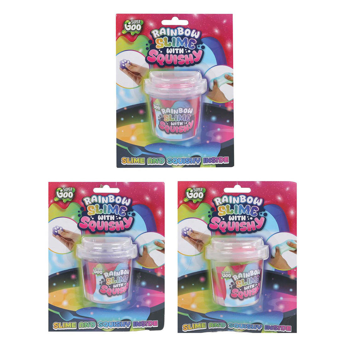 Ty Super Goo Rainbow Pit mit Squishy – 90gr.