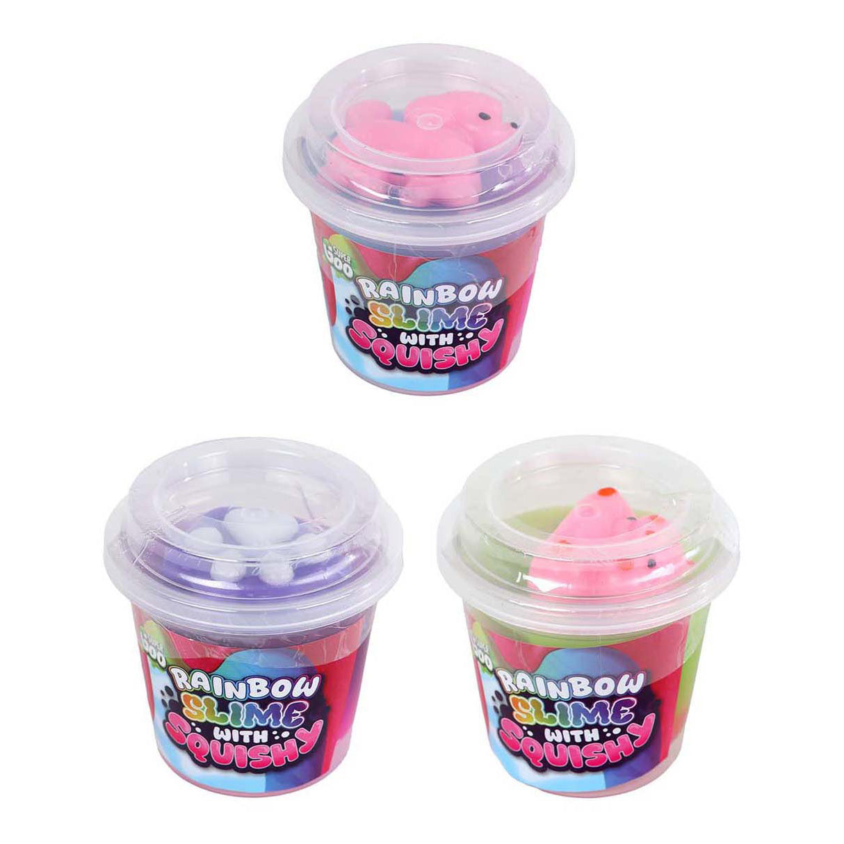 Ty Super Goo Rainbow Pit mit Squishy – 90gr.