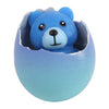Wachsender Teddybär im Ei