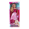 Modemodellpuppe mit Abendkleid