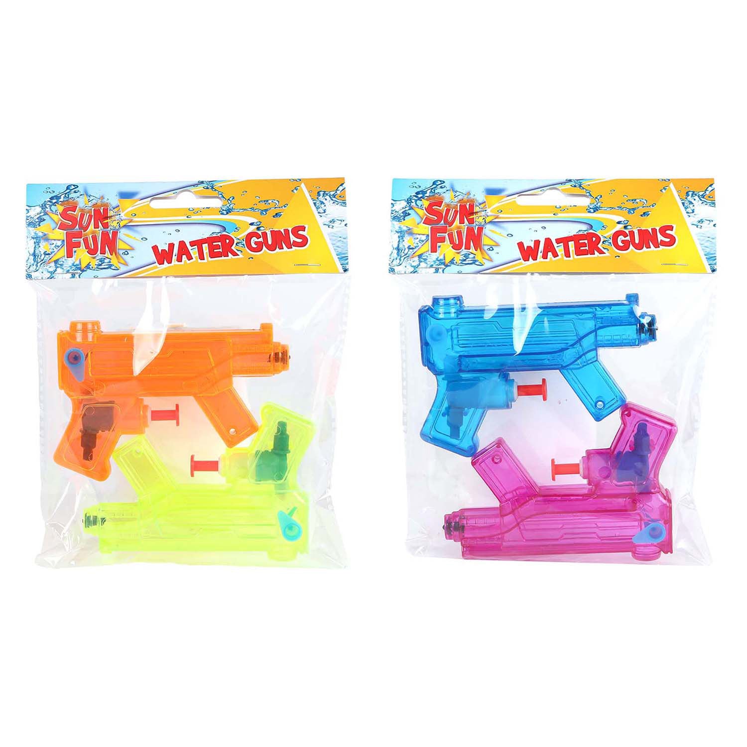 Sun Fun Wasserpistolen - 2 Stk.