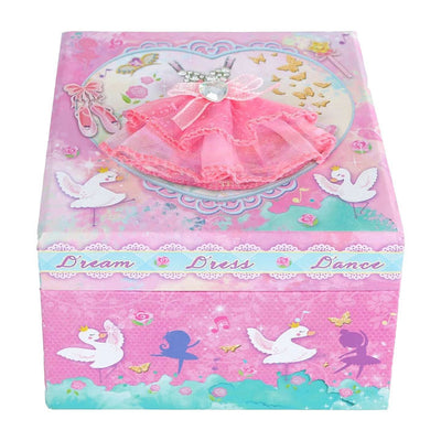 Schmuckkästchen mit tanzender Ballerina zur Musik 15cm