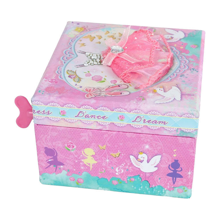 Schmuckkästchen mit tanzender Ballerina zur Musik 15cm