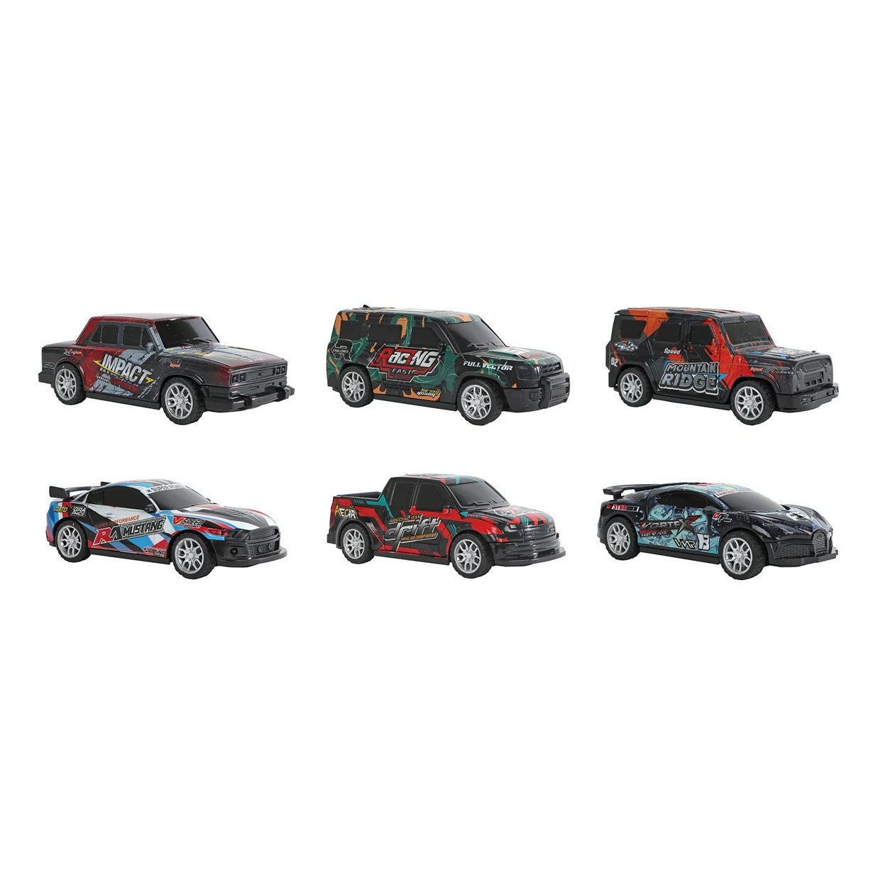 Roadblasters Stoßstange und Crash-Car zurückziehbar – 12 cm