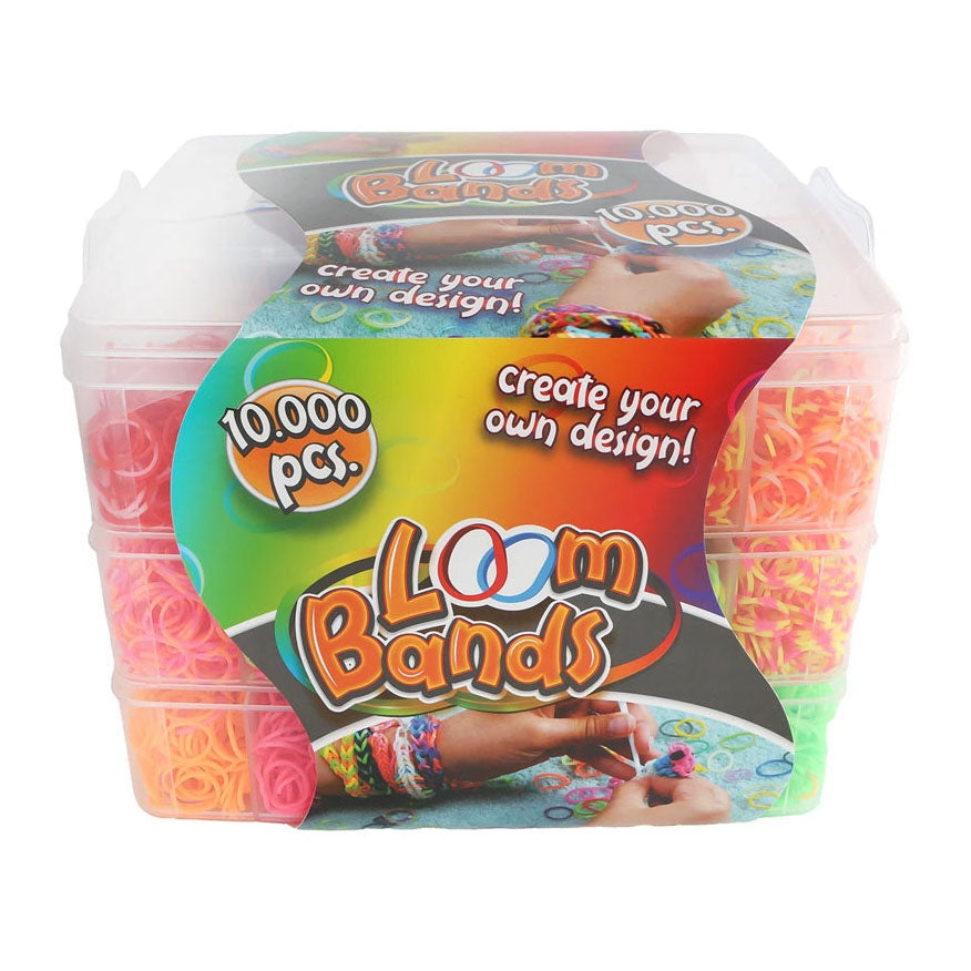 Loom Bands Aufbewahrungsbox mit 3 Lagen – 10.000 Gummibänder