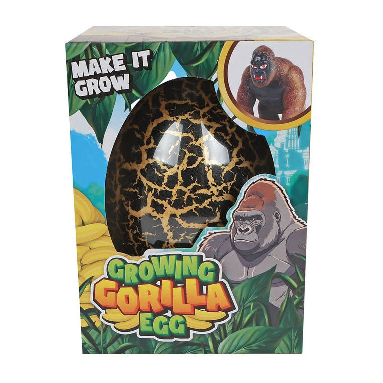 Wachsender Gorilla im Jumbo-Ei – 11 cm