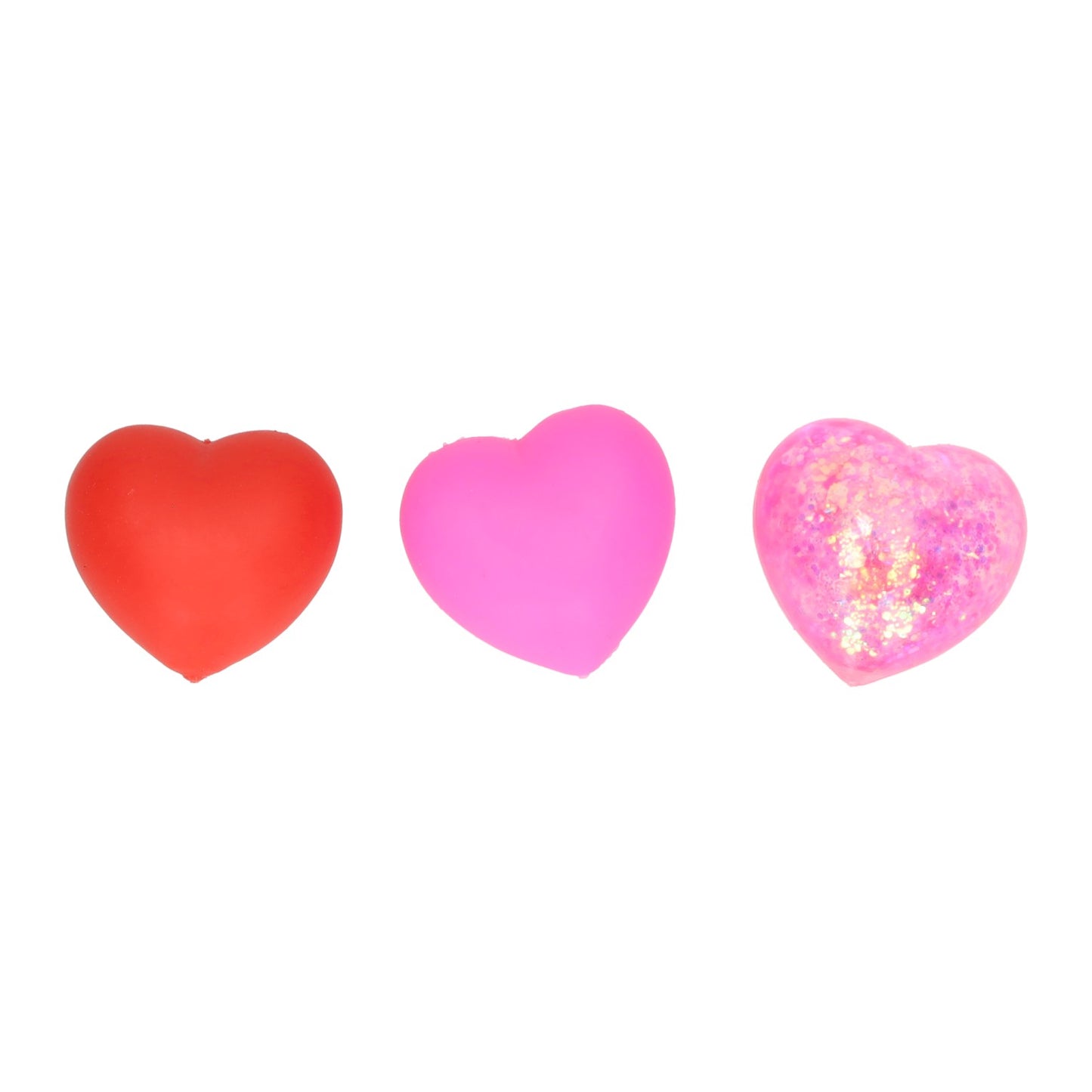 Squishy Sinnesherzen 4cm - 3St.
