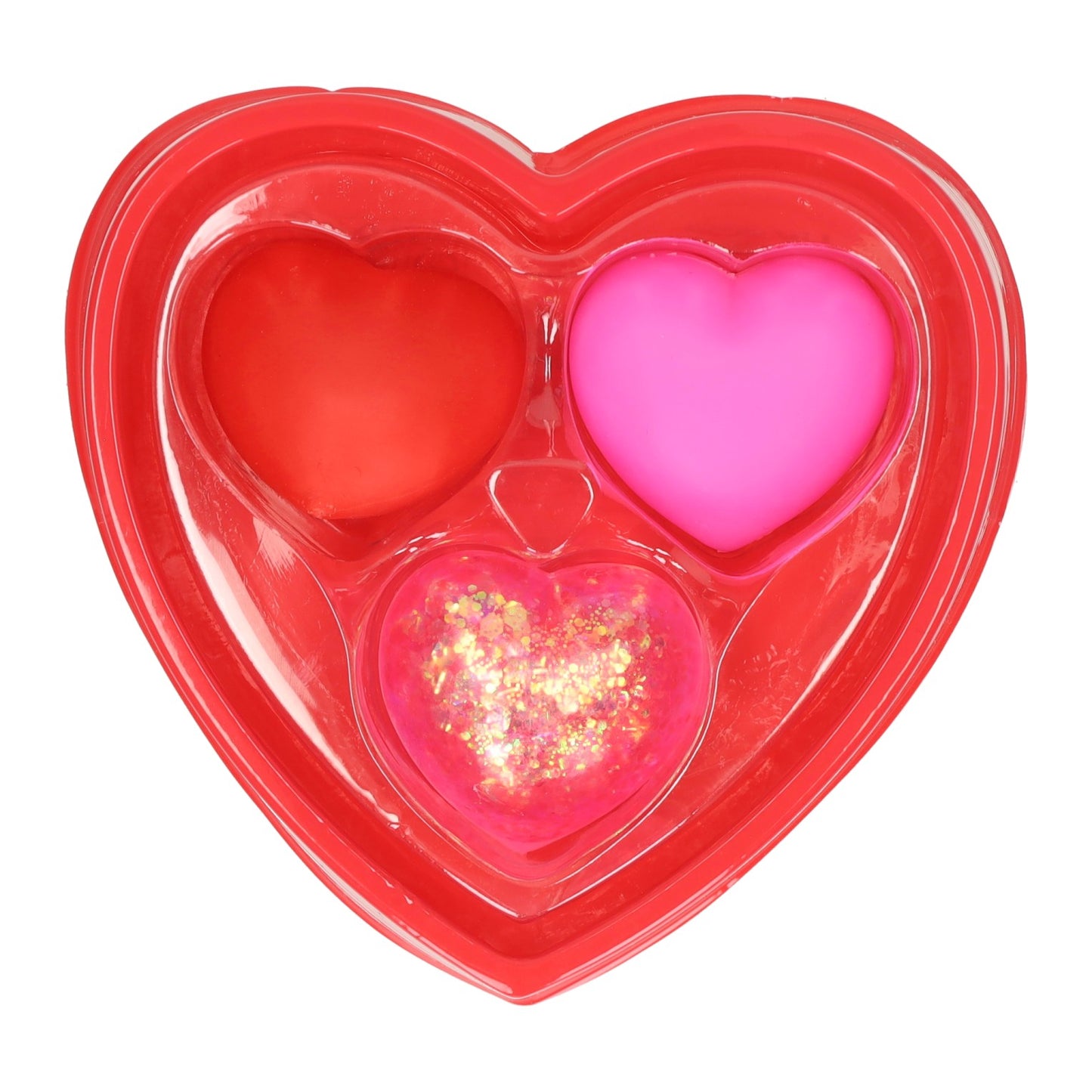 Squishy Sinnesherzen 4cm - 3St.