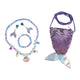 Meerjungfrau-Sterne-Modeset mit Schmuck und Glitzertasche