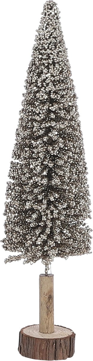 House of Seasons Dekobaum – H50 x ø12 cm – Champagner